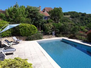 Piscine + espace détente