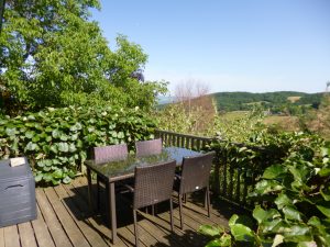 Terrasse avec vue